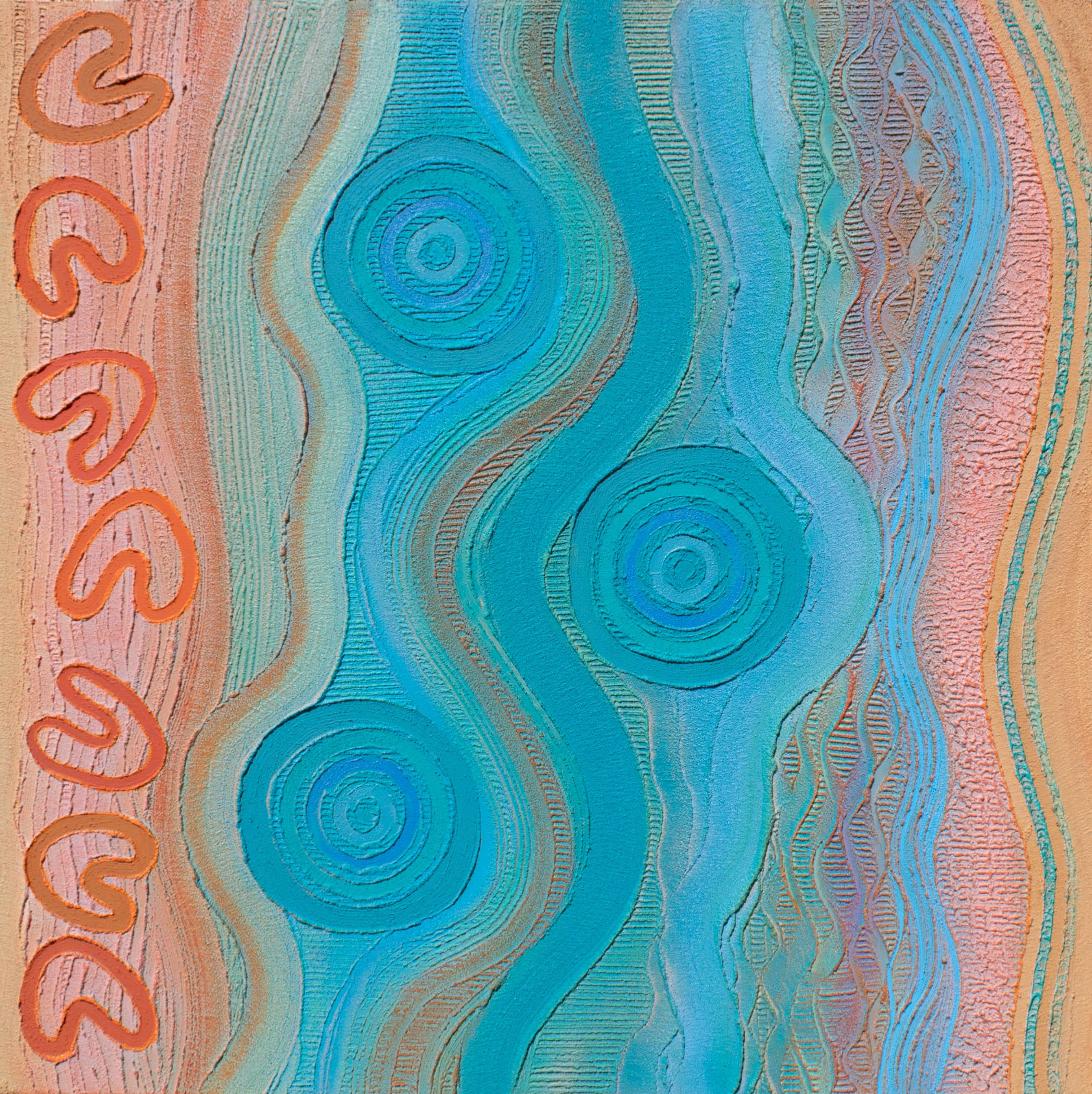 Elle Short Sarong - x Saretta Art