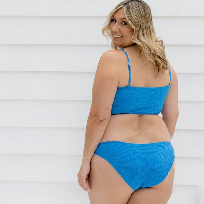 Tori Bikini Top - Azure Blue