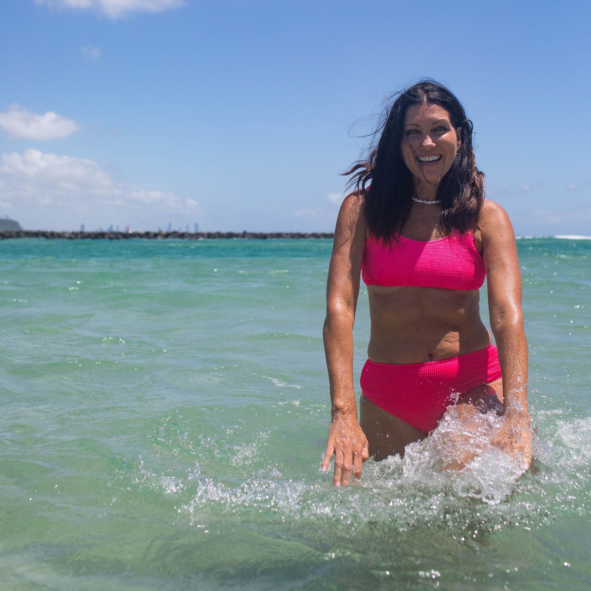 Karolina Bikini Top (Pink)