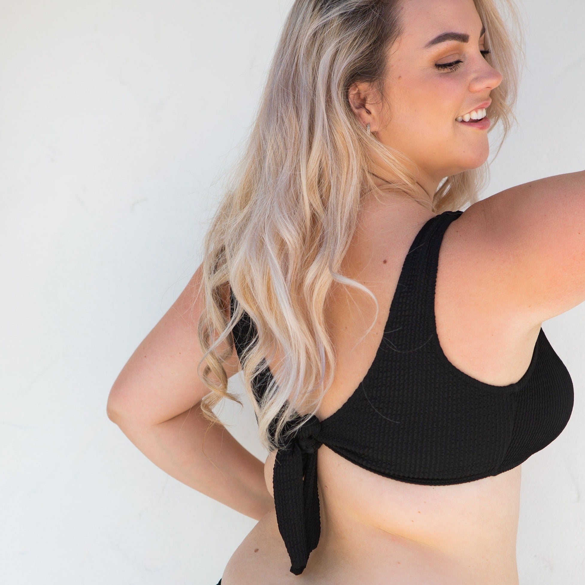 Emma Bikini Top (Black)