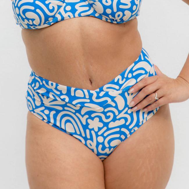 Kirby Bikini Bottoms - Mykonos - 7 IN STOCK